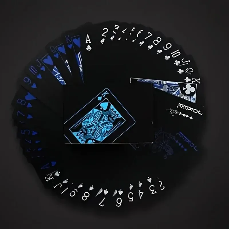 Waterproof PVC Illusionist Poker Cards - Durable & Aesthetically Enhanced Design - Perfect for Game Nights Parties & Family Fun — image 3