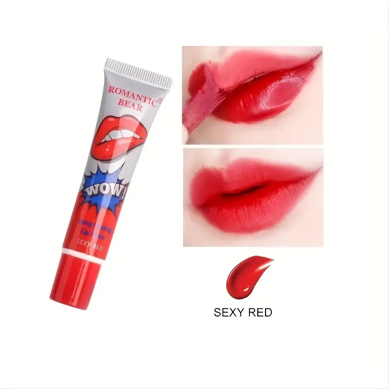 Amazing Peel Off Liquid Lipstick Waterproof Long Lasting Tear Lipstick Lip Gloss Women Sexy Makeup Tear Pull Lips Mask Cosmetic — image 8