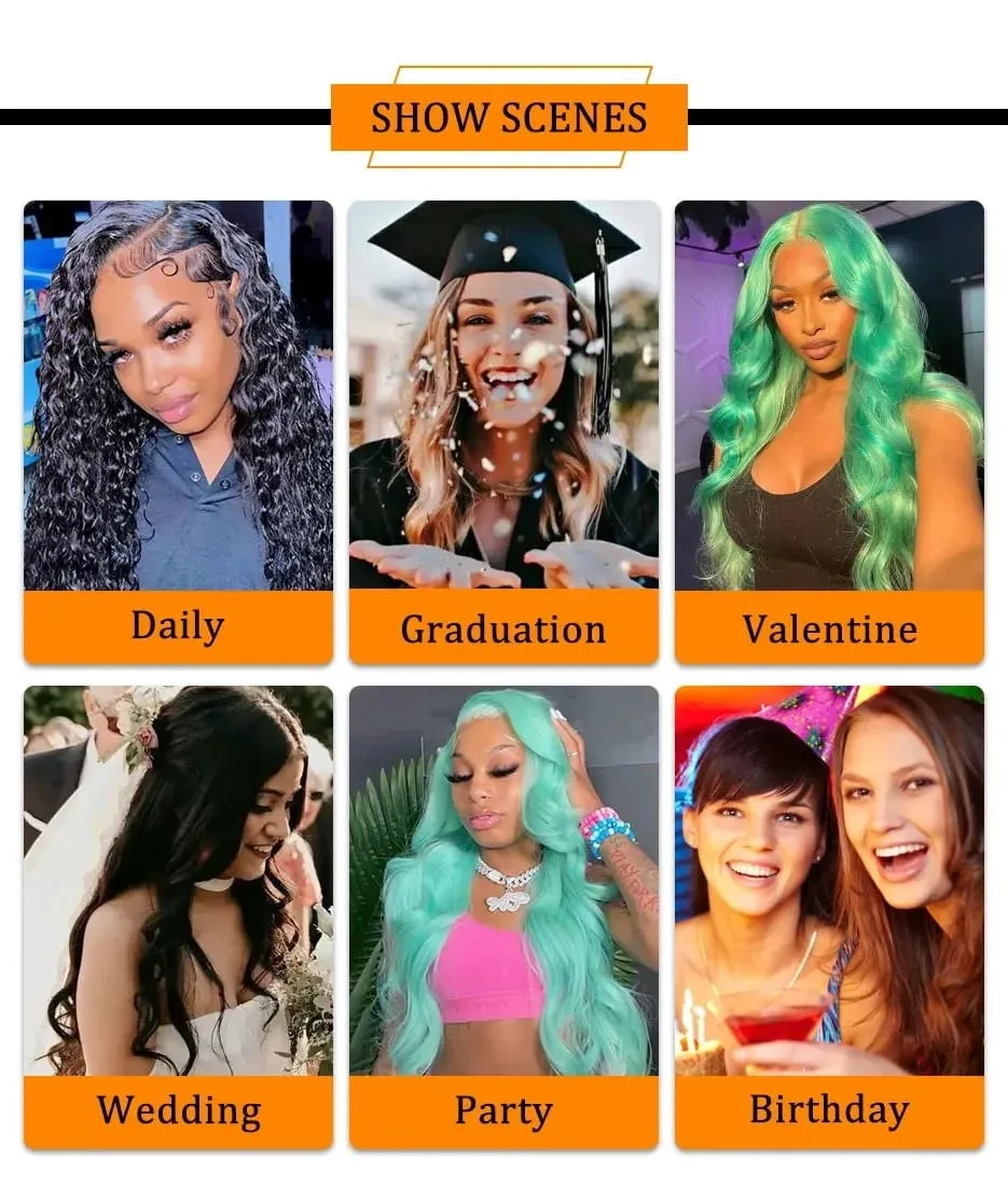 Extensions de cheveux naturels au Crochet, Deep Wave, cheveux bouclés, pré-séparés, sans nœuds, avec boucle, pour tressage, 50g — image 5