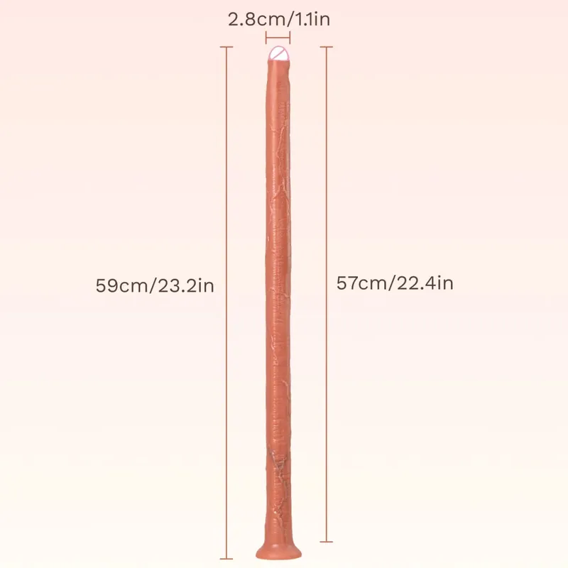 Realistico lungo dildo pene anale stimolatore vaginale silicone liquido giocattoli del sesso per donne coppie lesbiche uomini gay adulti anale