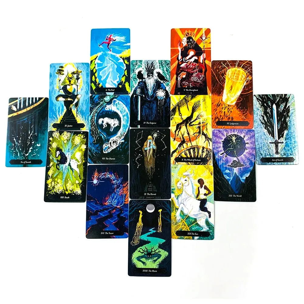 The LUBANKO Tarot Deck Mystical Artwork Durable & Portable Meditation & Party Games Perfect For Spiritual Guidance & Collector — image 5