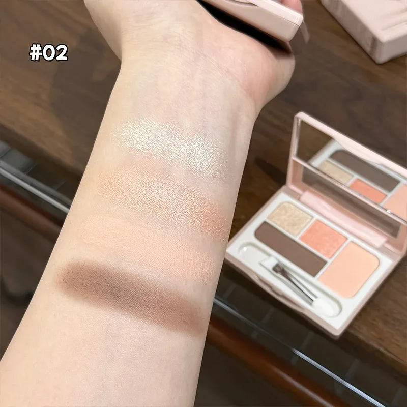 GIÁ TRỊ NGHỆ THUẬT Ngọc Trai Eyeshadow Palette Trang Điểm Lâu Dài Long Lanh Matte Eye Shadow Lung Linh Contouring Phấn Nổi Bật Mỹ Phẩm — image 5