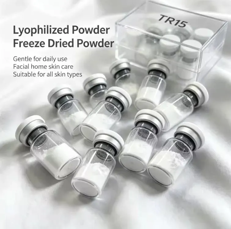 Ghk-Cu 5Mg~60Mg (Available in Multiple Sizes) Tr Freeze-Dried Beauty Powder + Solvent Set Three-In-One Effect for Acne Removal + Lightening Marks + Firming Barrier Repair Type Suitable for Daily Use — image 6