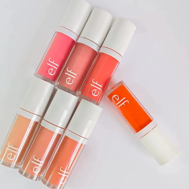 Elf Acqua sensibile e texture leggera Fard liquido Idratante Pre trucco Glimmer Crema Fard Putty Blush Prodotti — image 5