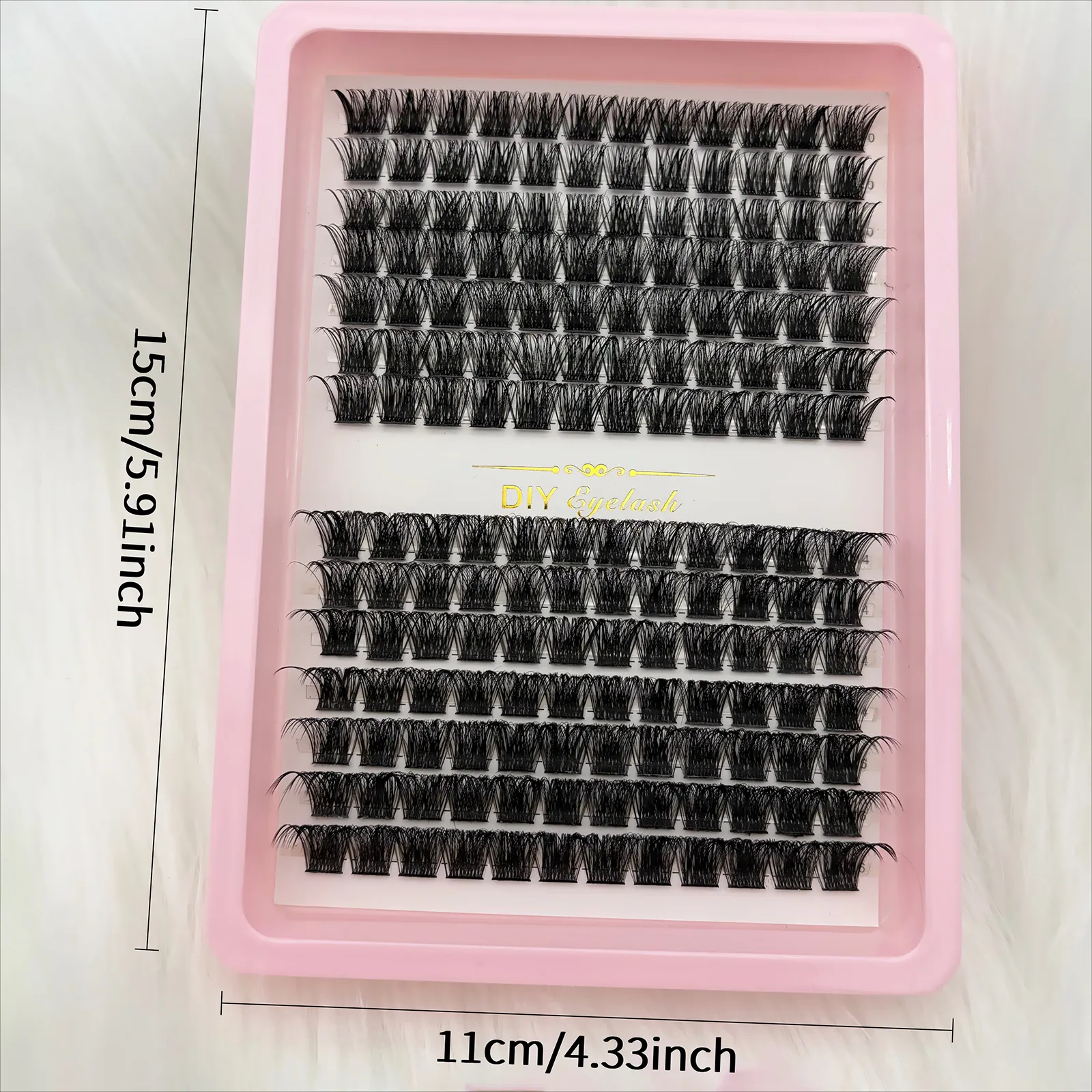D Curl Lash Cluster Campuran Bulu Mata DIY Berbulu Ekstensi Bulu Mata Palsu Individu Yang Dapat Digunakan Kembali Tampilan Alami untuk Riasan Mata Sehari-hari — image 4