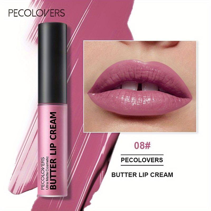 ลิปกลอสเปลือยกันน้ำ Matte Liquid ลิปสติก Long Lasting Non Sticky Cup Red Velvet Lip Tint แต่งหน้าเครื่องสำอาง — image 12