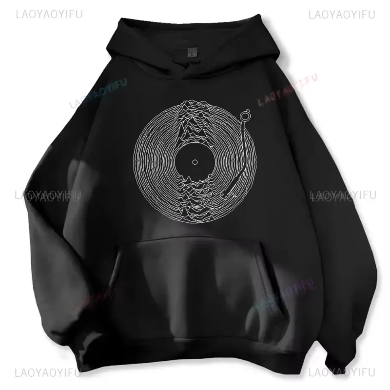 Joy Division Unknown Pleasures เสื้อกันหนาวผู้ชายใหม่ใน Hoodies & Sweatshirts ฤดูใบไม้ผลิและฤดูใบไม้ร่วงแขนยาว Hoodies Y2k เสื้อผ้า — image 14