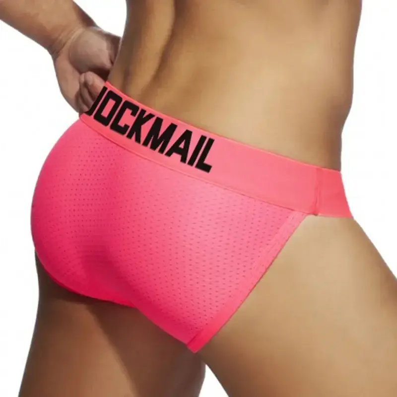 Man's Underwear Briefs Underpants Nylon Mesh Quick Dry Men's Jockstrap Bikini Slip Men's Tanga Briefs or As Swim Swimwear Shorts — image 2