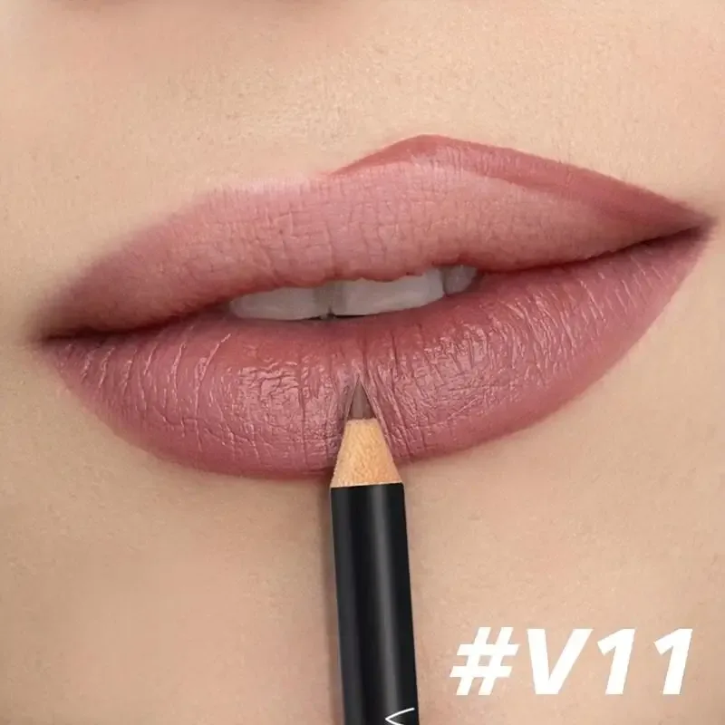 Wood Velvet Matte Lip Liner | Long-Lasting Non-Drying | Versatile Colors | Includes Berry Brown Pink Purple and Red — image 16