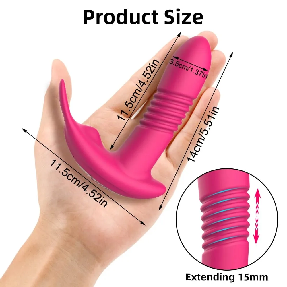 Thrusting Vibrator for Women APP Rotating Telescopic Dildo Remote Control G Spot Massage Clitoris Stimulator Sex Toy for Women — image 4