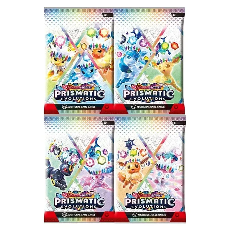 Pokémon PRISMATIC EVOLUTIONS SURGING SPARKS SCARLET&VIOLE 151 Booster Display Box Pokemon Booster Karten Spielkarten