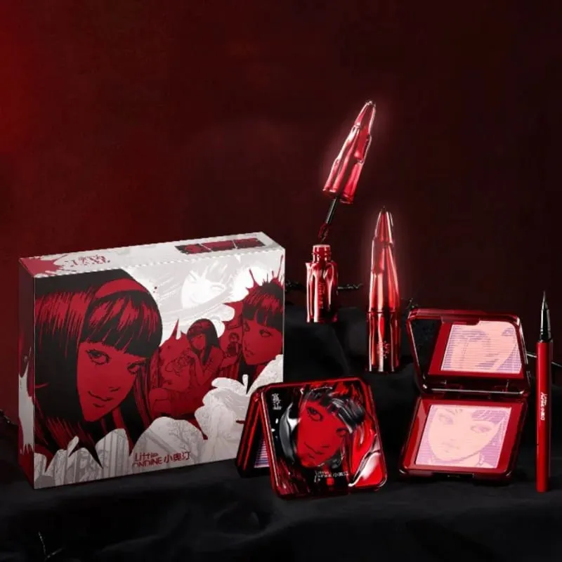 Little Ondine Makeup Gift Box ลิปสติก บลัชออน มาสคาร่า อายไลเนอร์ Full Face Beauty Kit ของขวัญวันเกิดที่สมบูรณ์แบบสำหรับผู้หญิง — image 1
