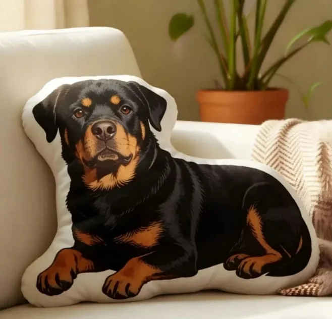 Cuscino per cani con simulazione stampata in 3D, divertente cuscino a forma di animale domestico, soggiorno, camera da letto, decorazione morbida, regalo di festa personalizzato — image 27