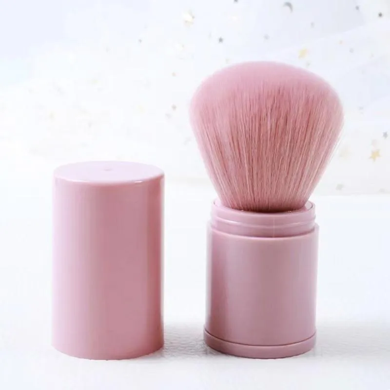Einziehbare Kabuki-Make-up-Pinsel, Puderpinsel, kleine Reise-Make-up-Pinsel — image 5