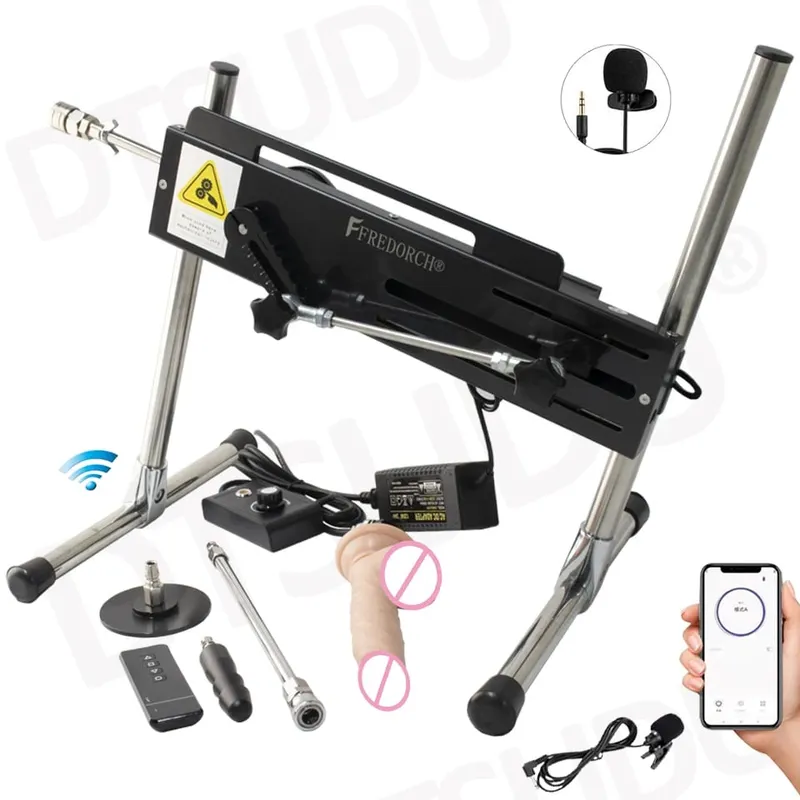 Mesin Dildo Automatik Dildo-120W 3-15cm Melancap Super Senyap Mesin Seks Dildo Pasangan Dewasa Mainan Seks Lelaki Wanita