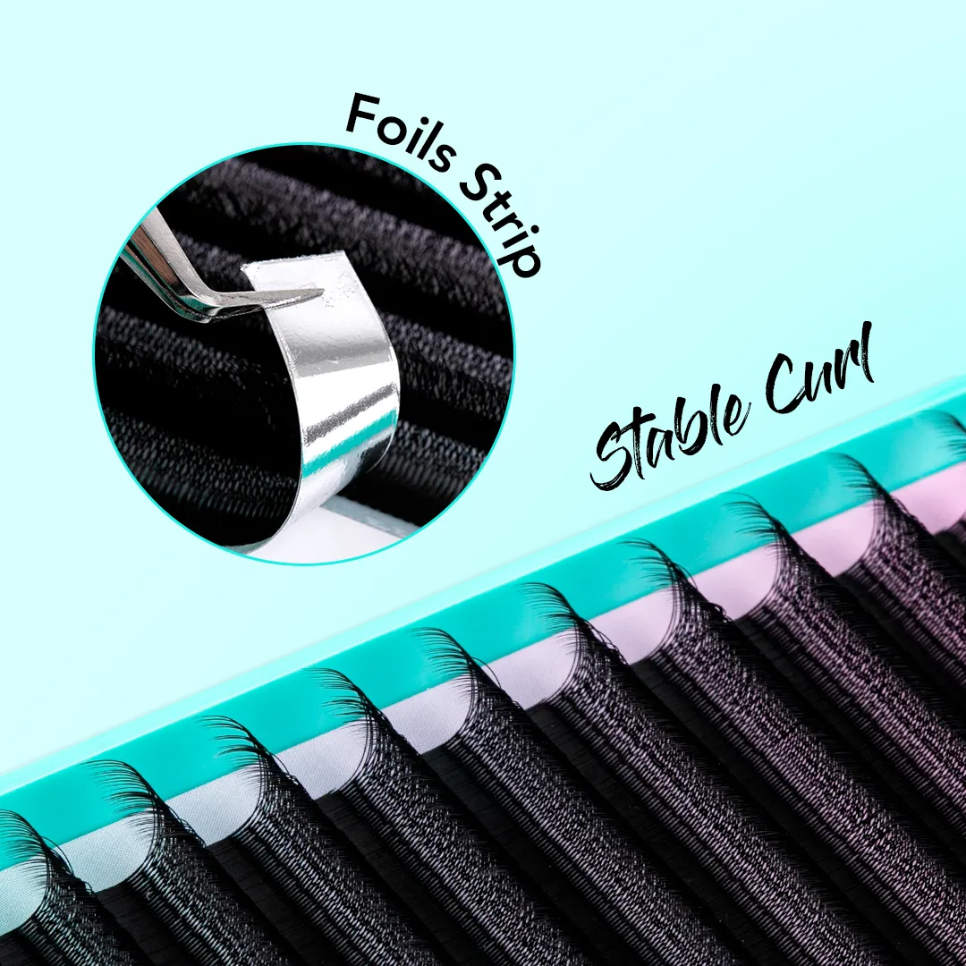 W Shape Eyelash Extension 3D 4D 5D 6D 8D Eye Lashes Natural Soft Premade Fan Lash Extensions — image 4