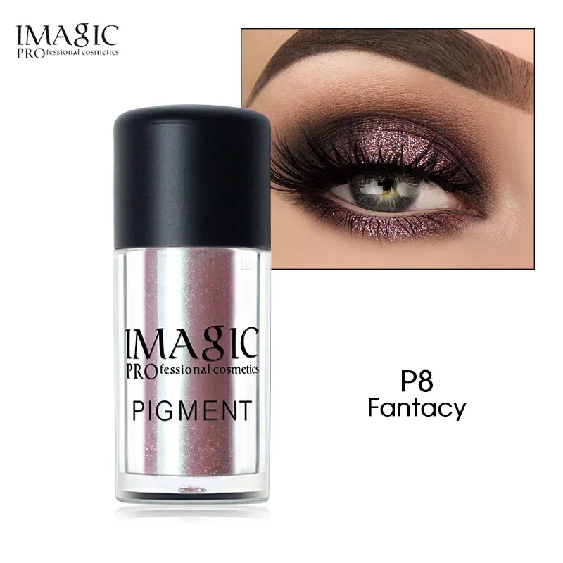 Neue Ankunft Glitter Lidschatten Metallic Lose Pulver Wasserdicht Schimmer Pigmente Farben Lidschatten Make-Up Kosmetik — image 13