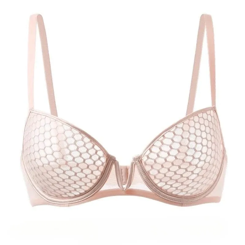 Ensemble de soutien-gorge minimiseur Ultra-fin pour femme, buste complet, soutien latéral à armatures doux, Lingerie confortable Anti-affaissement — image 14