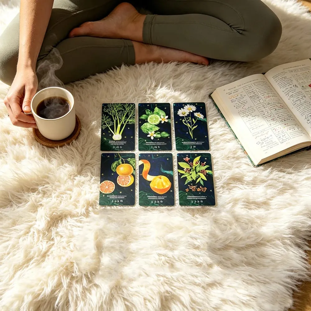 The Essential Oils Healing Deck 52 Oracle Cards To Enhance Body Mind & Spirit Perfect For Spiritual Guidance & Collectors — image 4