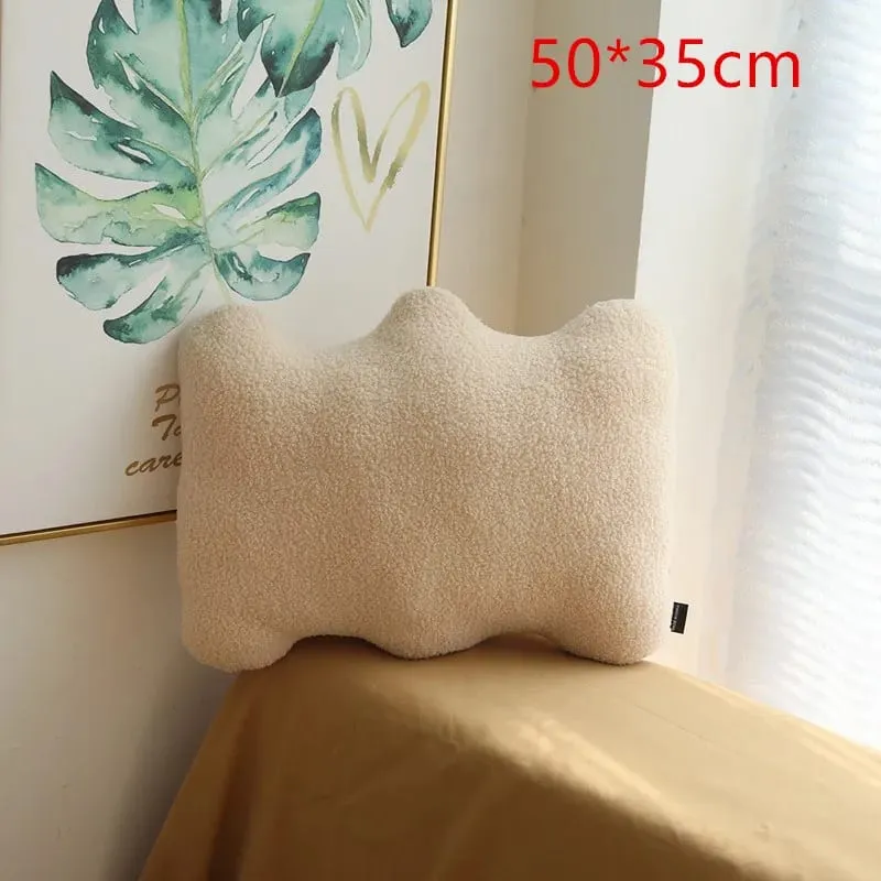 New Nordic Ball Solid Color Cushion Stuffed Flower Plush Pillow for Sofa Waist Office Cushion Kid Toy Gifts Home Decoration — image 14