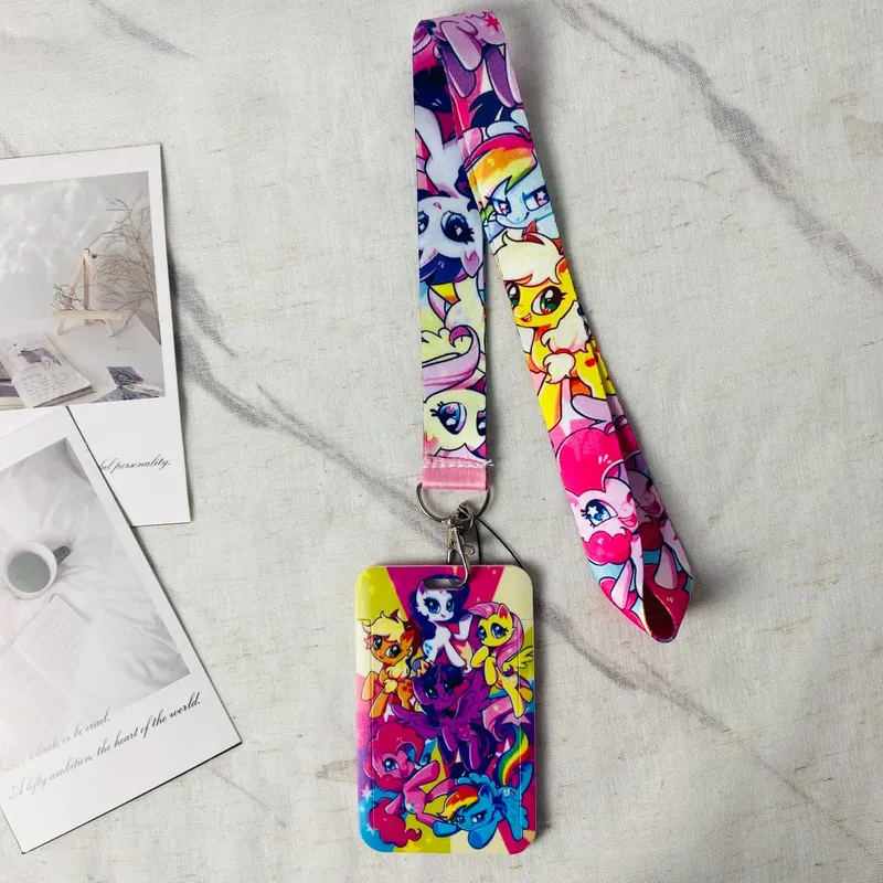 Anime etui na identyfikatory Kawaii etui na karty metra Minnie Student Campus smycz etui na karty akcesoria prezenty — image 8