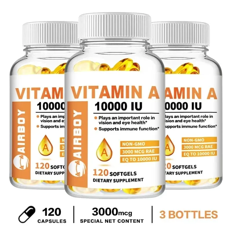 Vitamin A 10000IU - Supports Healthy Vision and Immune System Skin Health - Non-GMO Gluten FreeSupplements — image 11