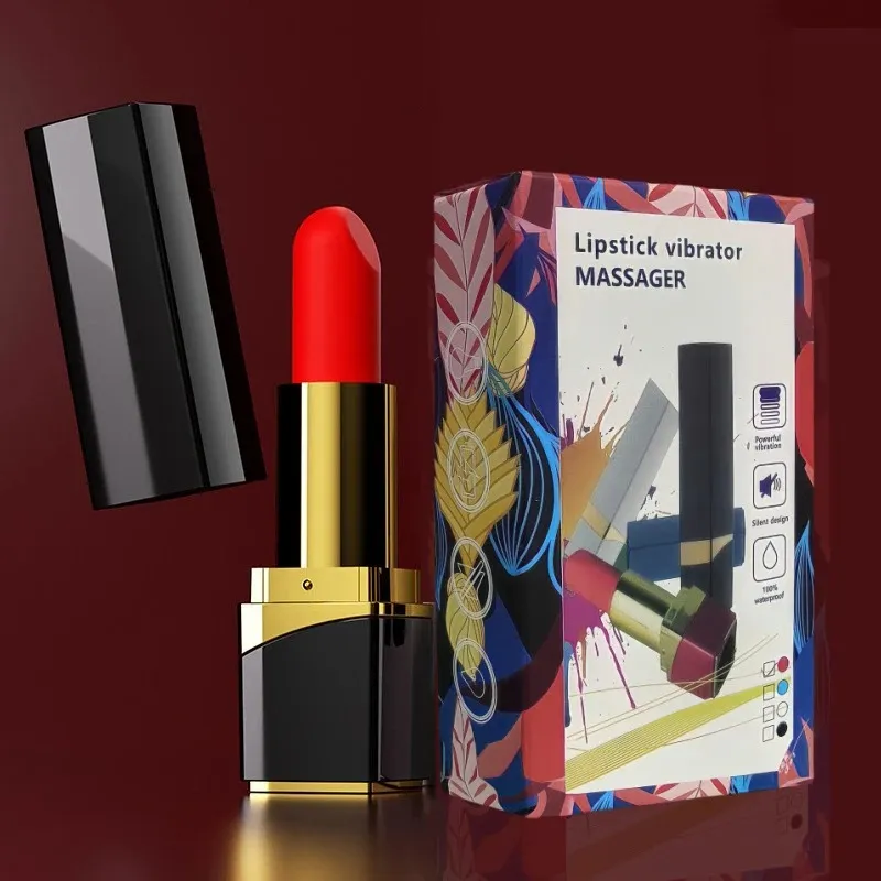 Frauen Mini Lippenstift Vibrator Starker Schock Vibrierende Nippel Klitoris Stimulator AV Zauberstab Sex Spielzeug für Paare Erwachsene 18 + — image 5