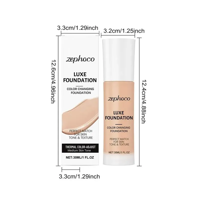Vollständige Deckung, flüssige Grundierung, effektive Concealer-Basis, Make-up-Kissen, natürlich, wasserfest, schweißbeständig, professionelles Make-up — image 2