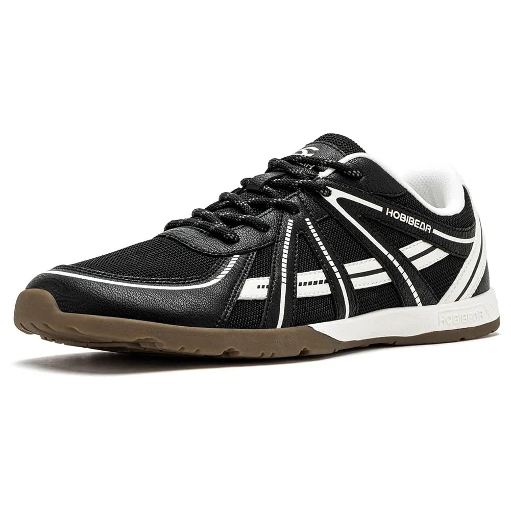 Wide Toe Box Walking Shoes Unisex Barefoot Cross Training Sneakers Classic Retro Lace-Up Running Shoes — image 7
