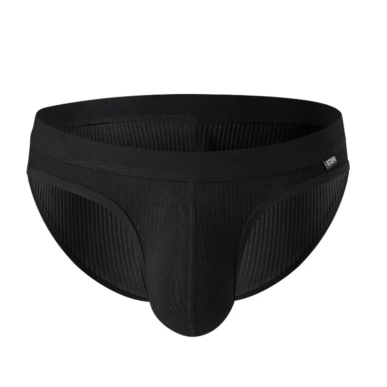 Herren-Unterwäsche, U-konvexe Beutel-Slips, atmungsaktiv, weich, elastisch, Low-Rise-Höschen für Männer, tägliche Dessous, 2er-Pack — image 18
