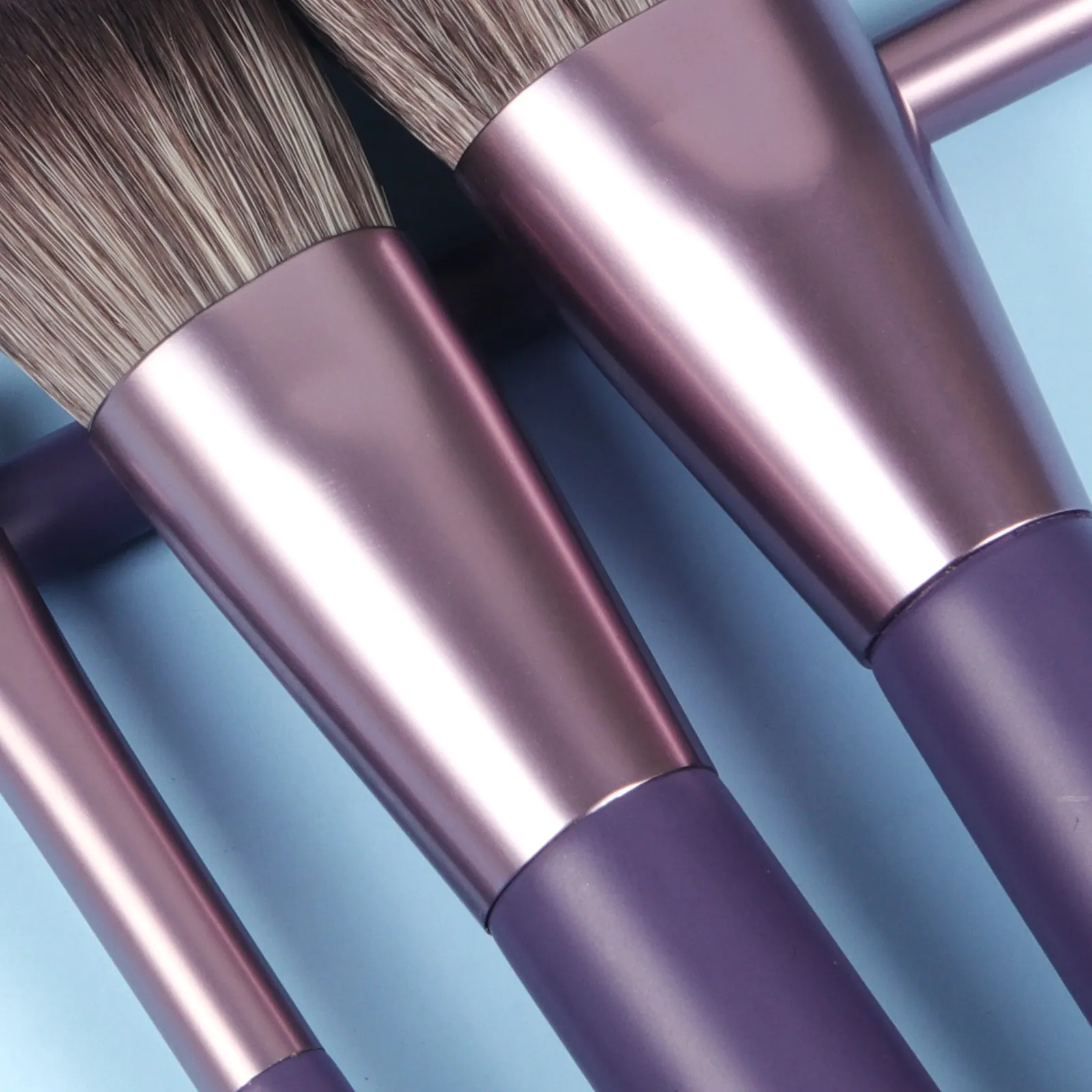 Draagbare 7-delige complete make-upborstels met PU-opbergemmer Foundation Highlight Wenkbrauw Cosmetische kit voor beginners — image 5