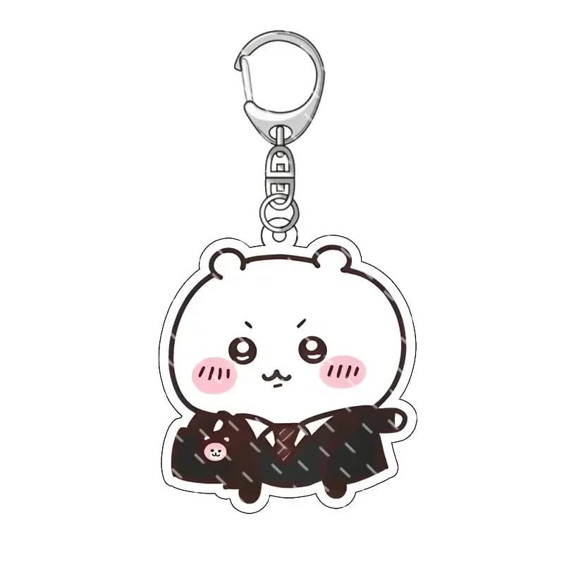 jiyi Pendant Anime Comic Acrylic Peripheral Keychain Hachiware Usagi Cute Pendant Bag Hanging Dekorasyon na Dekorasyon — image 16
