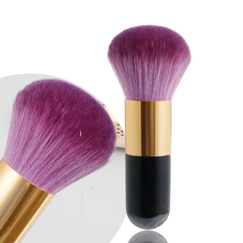 Pinceau à poudre libre pour fond de teint, Blush, surligneur, pinceaux de maquillage professionnels, cosmétiques pour grand visage, cheveux doux, outils de maquillage pour femmes — image 8