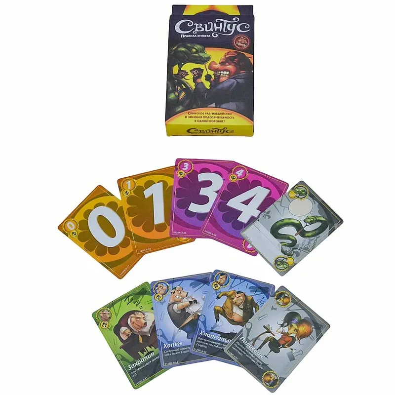 Diversi giochi di carte in versione russa Giochi da tavolo Giochi di carte da tavolo interattivi per famiglie Intrattenimento Giocattolo Regalo — image 11