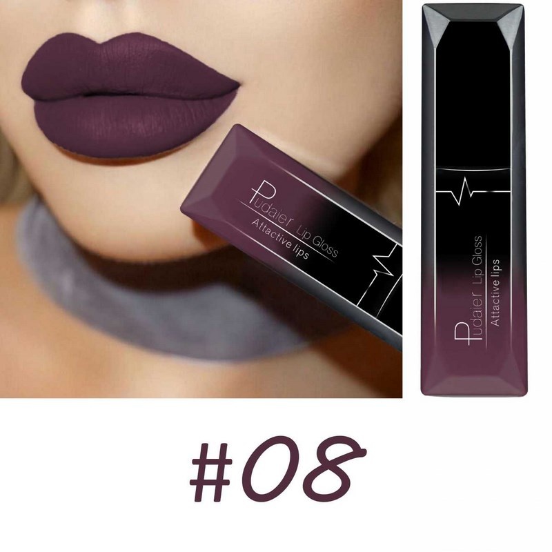 Samtiger, matter, flüssiger Lippenstift, wasserfest, 17 langanhaltende Farben, antihaftbeschichtet, kussfest, glatt, weicher Lippentönung für Mädchen — image 14