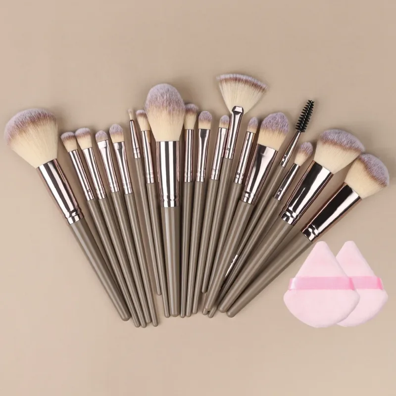 Set di pennelli per trucco da 20 pezzi Professionale Dettagli super morbidi Blush evidenziatore Fondotinta correttore Pennello per ombretto Strumento di bellezza per donna — image 27