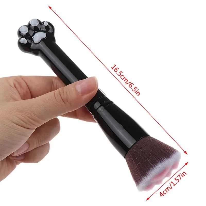 1Pc Cat Claw Girl Pennello per trucco Ombretto Pennelli per polvere multiuso Cosmetici portatili Pennello per fondotinta Strumenti per il trucco — image 6