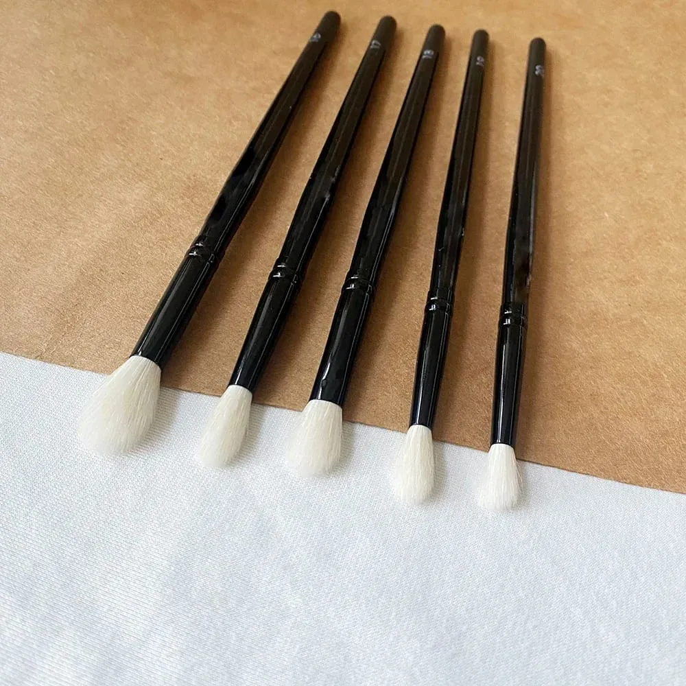WG Lidschattenpinsel, Augenfaltenverblendung, Nasenkonturierung, Make-up-Pinsel, kosmetische Werkzeuge mit natürlichem Ziegenhaar — image 3