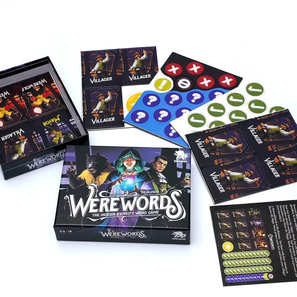 Werewords Board Game Fun for Families Engaging Social Deduction Great for Families Party Game for Word Game — image 3