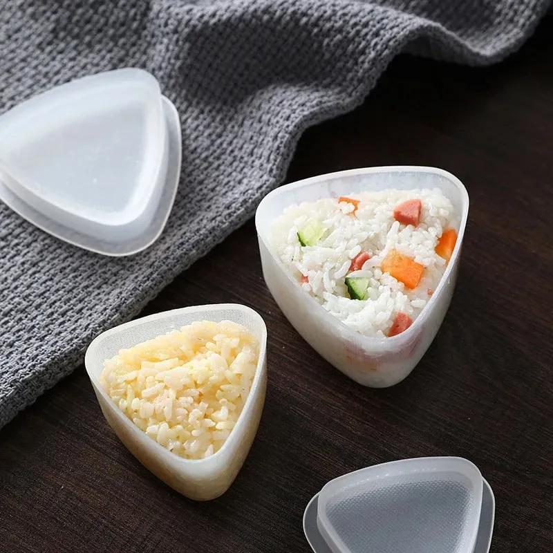 Accessori per stampi Onigiri a forma di triangolo per strumenti per la preparazione del sushi Preparare stampo per sushi Forma di stampo per riso SSGJ002 — image 1