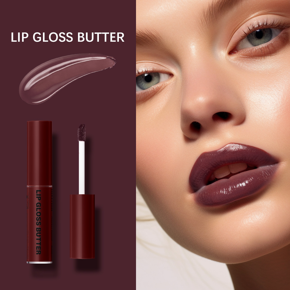 8ml Butter Non-stick Cup Gloss Lip Gloss Moisturizing Mirror Lip Gloss Holdbar farve Lip glaze Dye Lip Liquid Makeup For Damer — image 5
