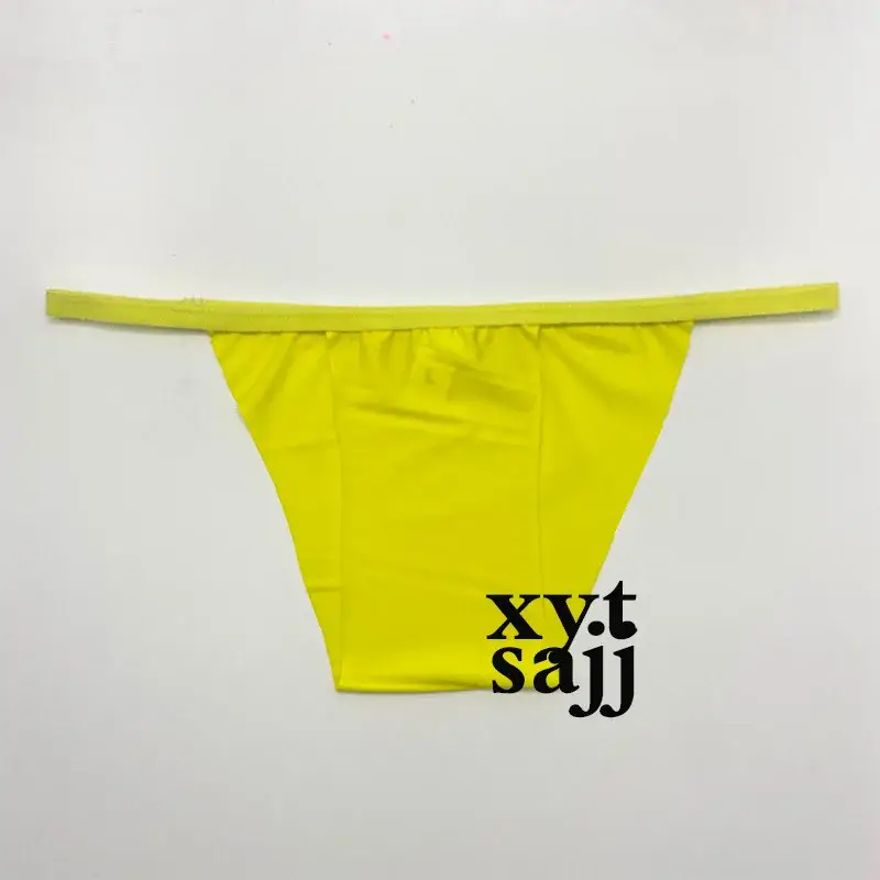 Sous-vêtements triangulaires unisexes taille basse, moulage une pièce, couleur unie, conception non élastique, confort non contraignant, culotte sexy — image 9
