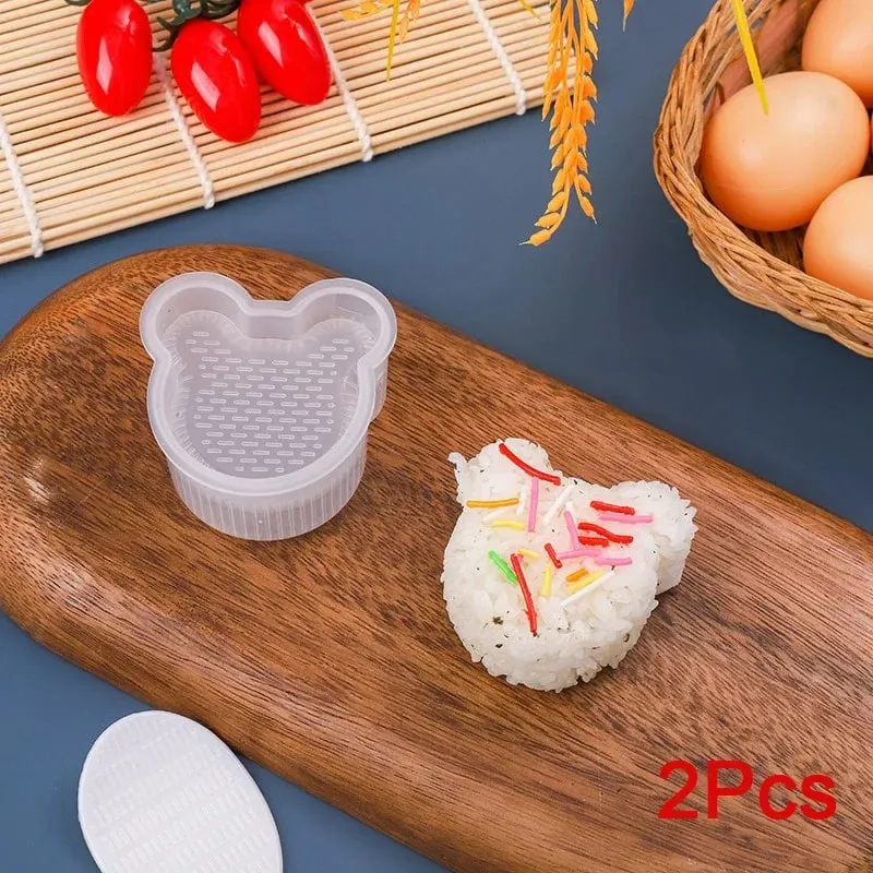 Accessori per stampi Onigiri a forma di triangolo per strumenti per la preparazione del sushi Preparare stampo per sushi Forma di stampo per riso SSGJ002