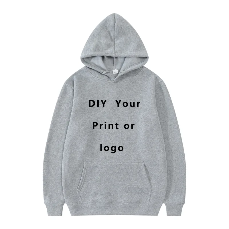 Sweat-shirt à capuche pour hommes et femmes, avec votre propre Design, Logo/image de marque, personnalisé partout, bricolage, décontracté, à la mode, nouveau — image 13