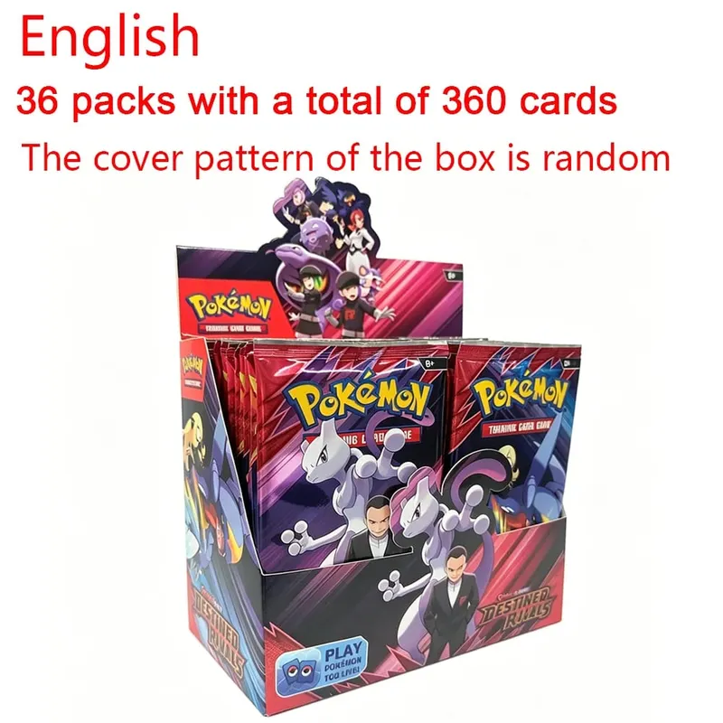 30/360 PCS Pokemon การ์ด Prismatic 151 Evolutions ภาษาอังกฤษ Booster Battle Pokémon การ์ดเกม Carte Trading Collection การ์ด — image 8