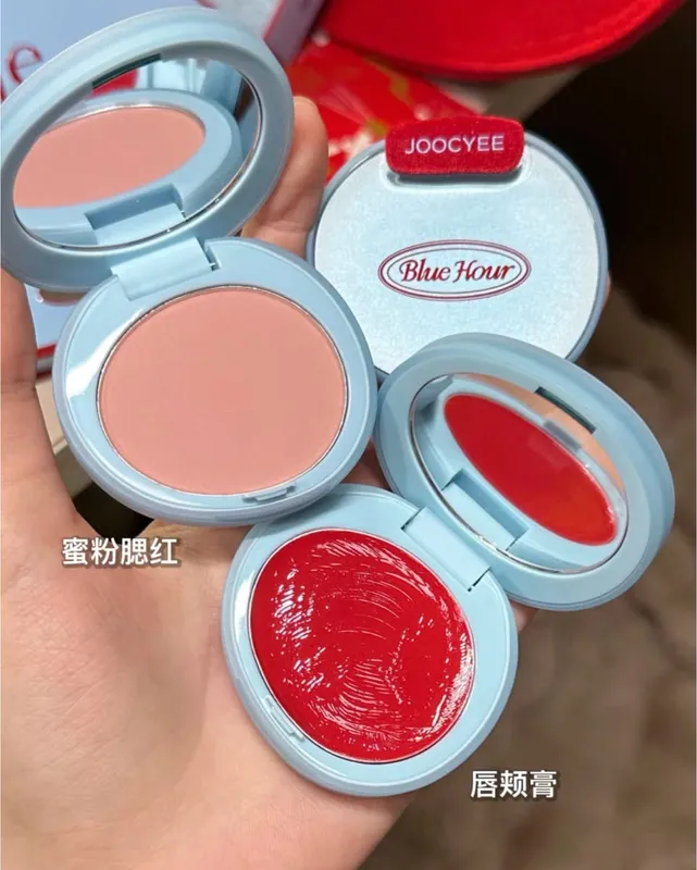 Joocyee Winter Blues Series Christmas Blush Lipstick กล่องของขวัญแต่งหน้าลิมิเต็ด — image 3