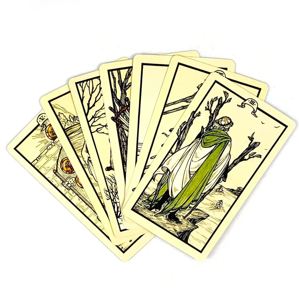 Mga Tarot Card Deck English Versions Prediction Divination Oracle Board Paglalaro ng Mga Card Game Para sa Party,Camping Game Pocket Cards — image 3