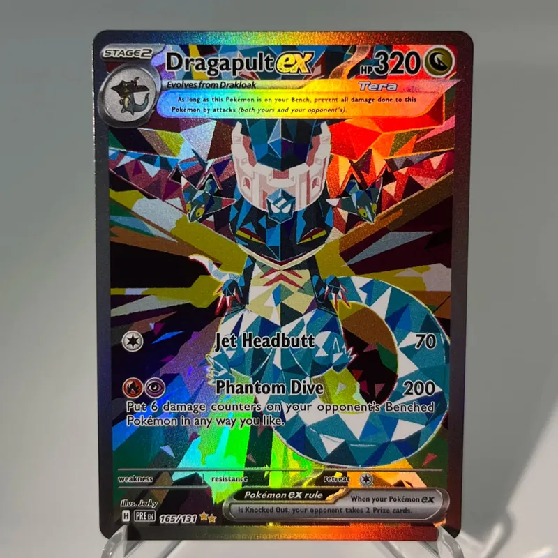 Kad PKM Prismatic Evolutions PTCG5-A GX Rainbow Umbreon Sylveon Leafeon ex Rare Collection Battle Toys Hadiah untuk Hobi — image 28