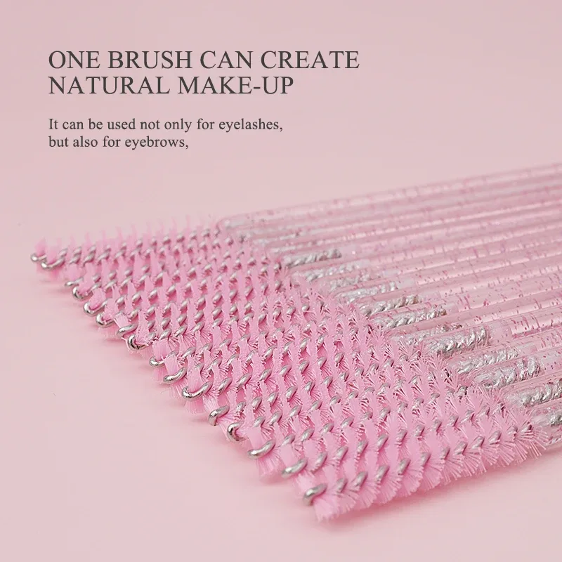 Baguettes de Mascara jetables, brosses à bobines, Micro outil d'extension de cils, maquillage, fourniture de cosmétiques de beauté, 50/100 pièces — image 6