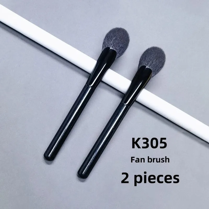 พัดลมแปรงแต่งหน้า Highlighter Face Shadow ขนแพะ Blush Powder Make Up แปรง Pro Essential เครื่องสำอางค์เครื่องมือ — image 8